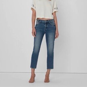 7FAM Josefina Skinny Boyfriend Jeans size 24 medium wash